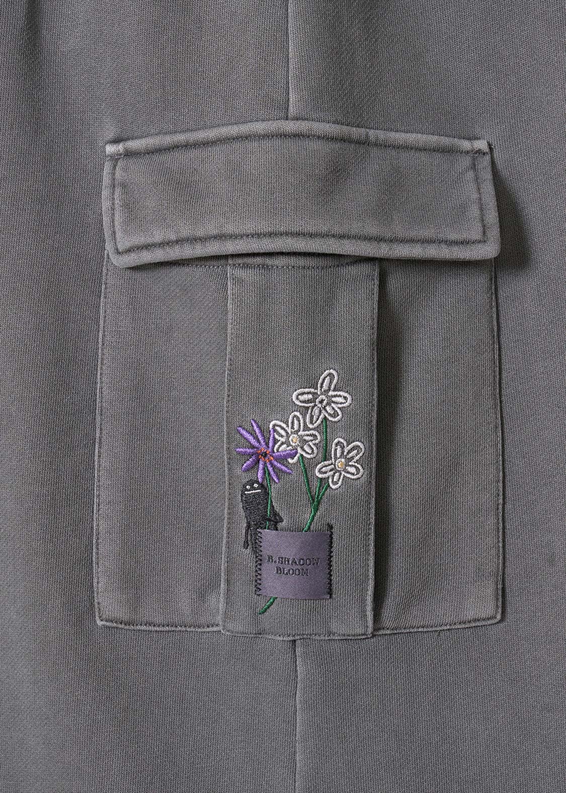 Beautiful Shadow Bloom | Fleece Cargo Skirt