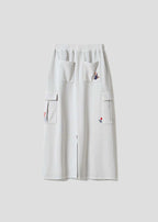 Ikaku Noringo | Fleece Cargo Skirt