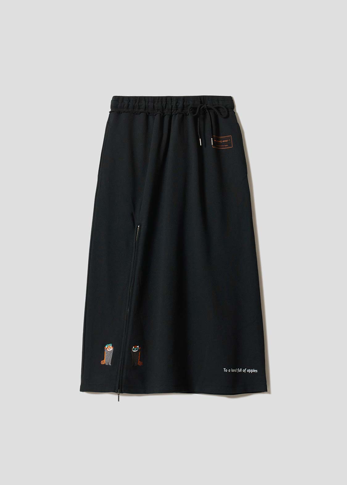Ikaku Trip | Slit Long Skirt