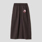 Rolling Panda'S Donuts | Slit Long Skirt