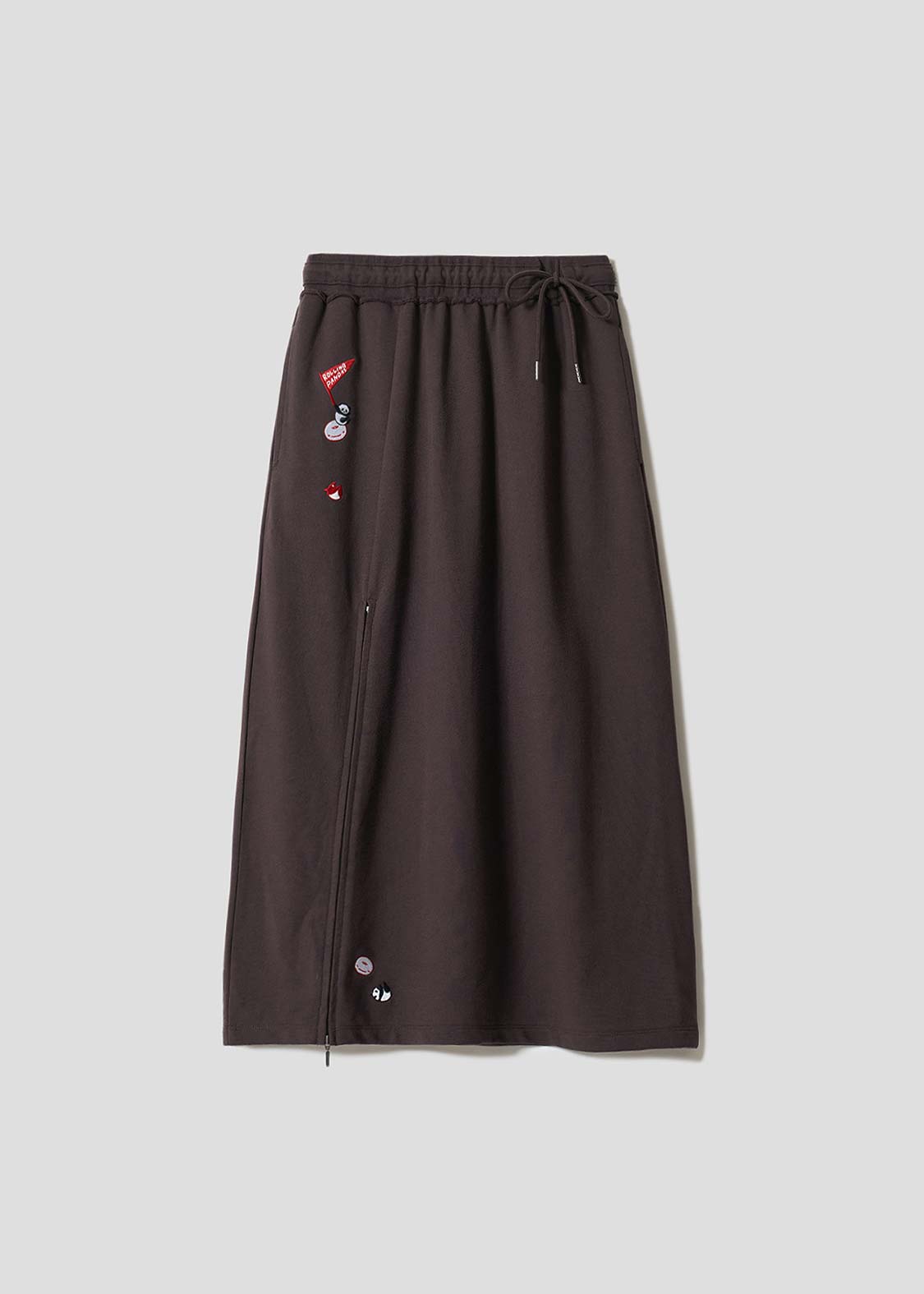 Rolling Panda'S Donuts | Slit Long Skirt