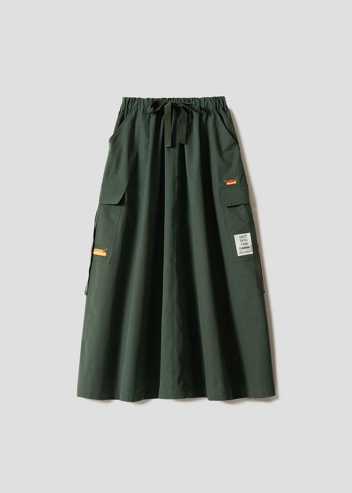 Nagasugiru Inu Meets Hot Dog | Cargo Skirt