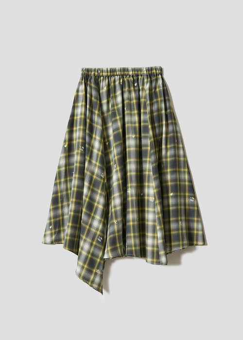 Ikaku Royal | Check Skirt