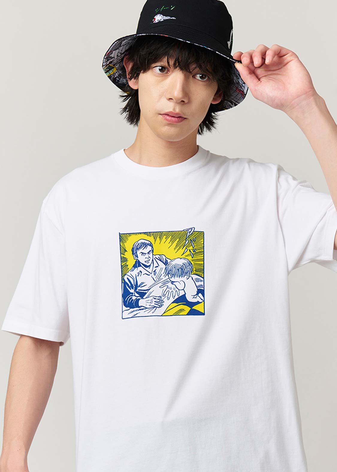 Shigeru Mizuki And Kitaro | T-Shirt