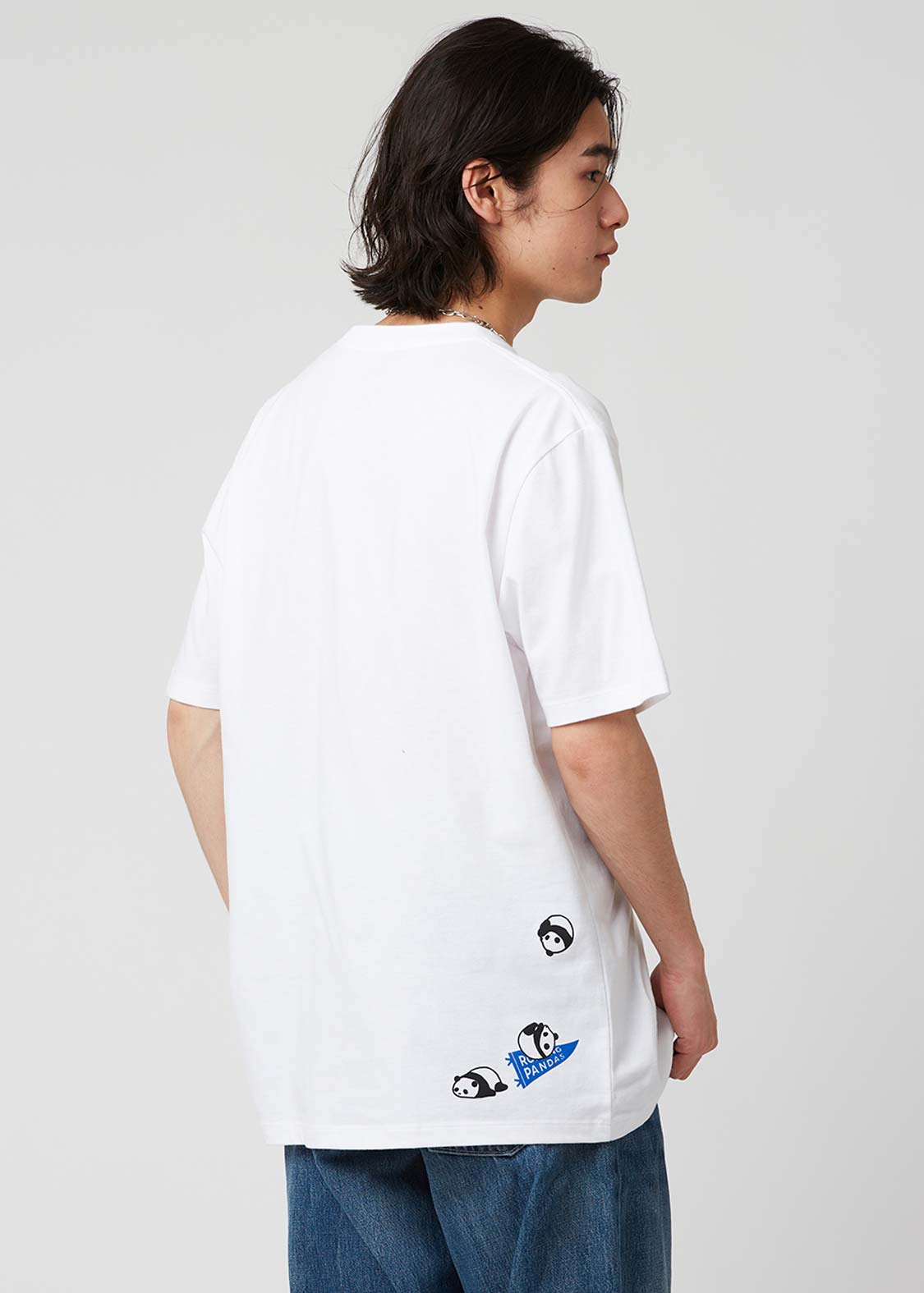 Rolling Pandas and Flag | Short Sleeve Tee