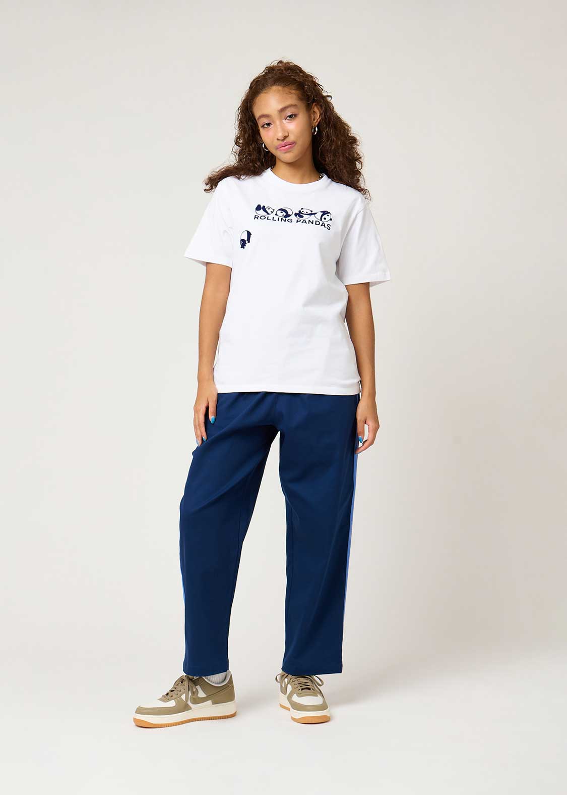 Rolling Pandas Long Logo | T-shirt