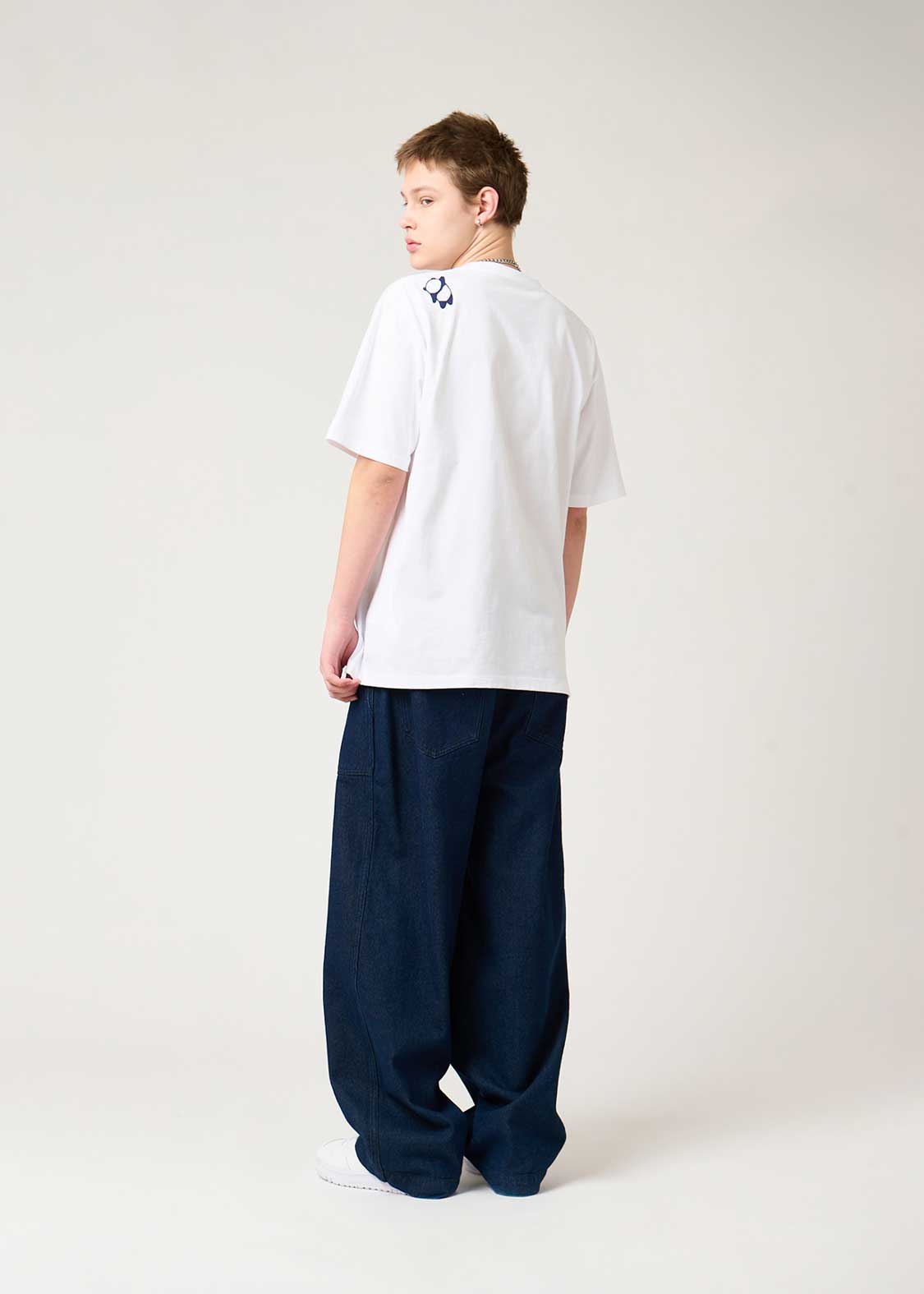 Rolling Pandas Long Logo | T-shirt