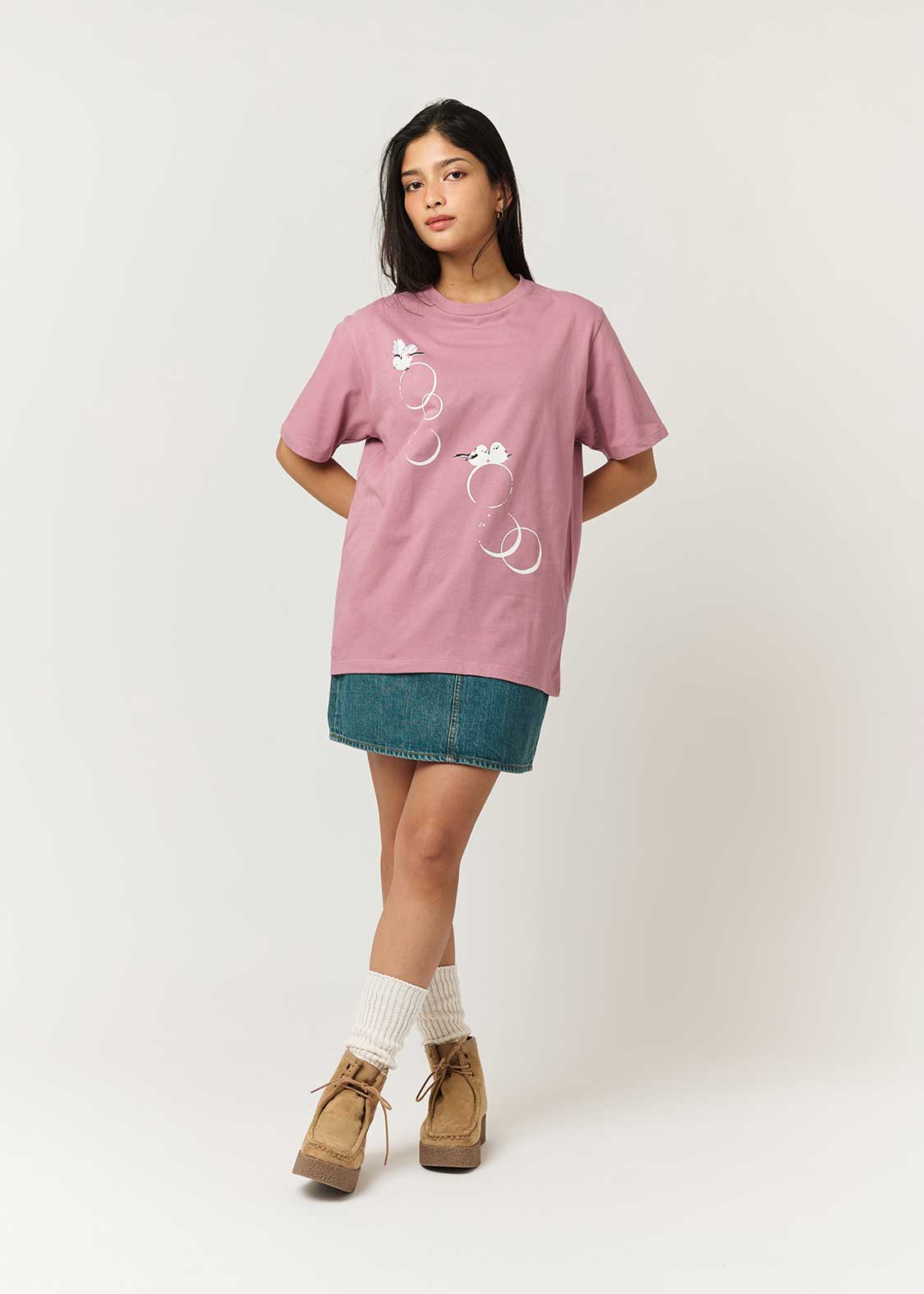 Shimaenaga Moons | T-Shirt