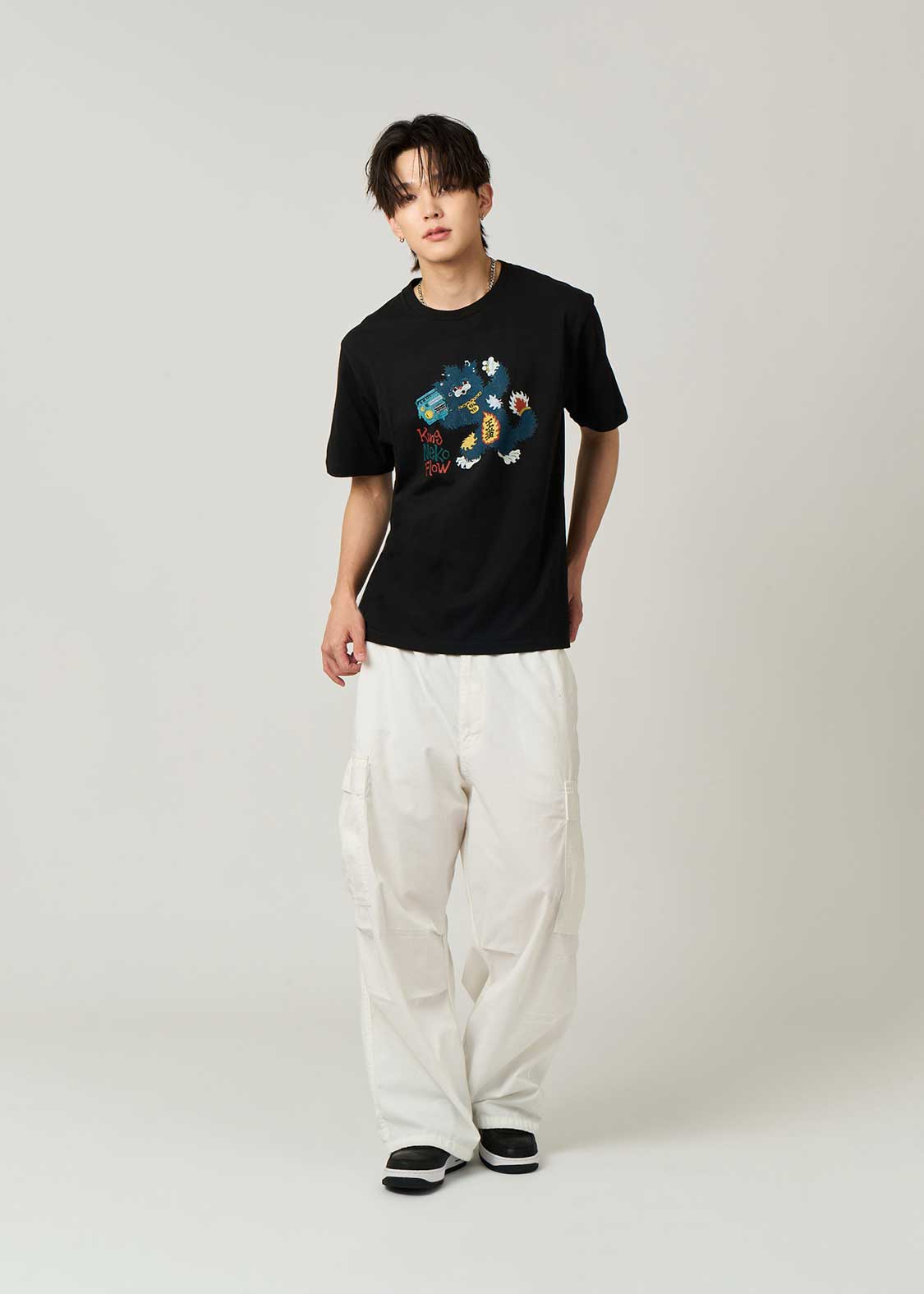 Ayako Ishiguro - King Neko Flow | T-Shirt