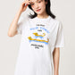 Nagasugiru Inu New York Time WHT | T-Shirt
