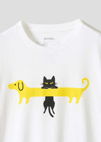 Neko Kaburi Nagasugiru Inu | T-Shirt