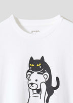 Nekokaburi Control Bear | T-Shirt