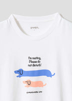 Nagasugiru Inu Sleeping | T-Shirt