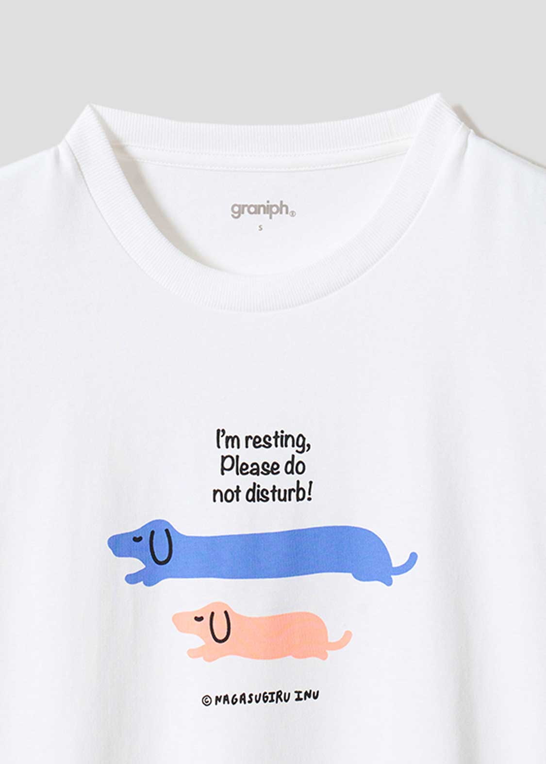 Nagasugiru Inu Sleeping | T-Shirt