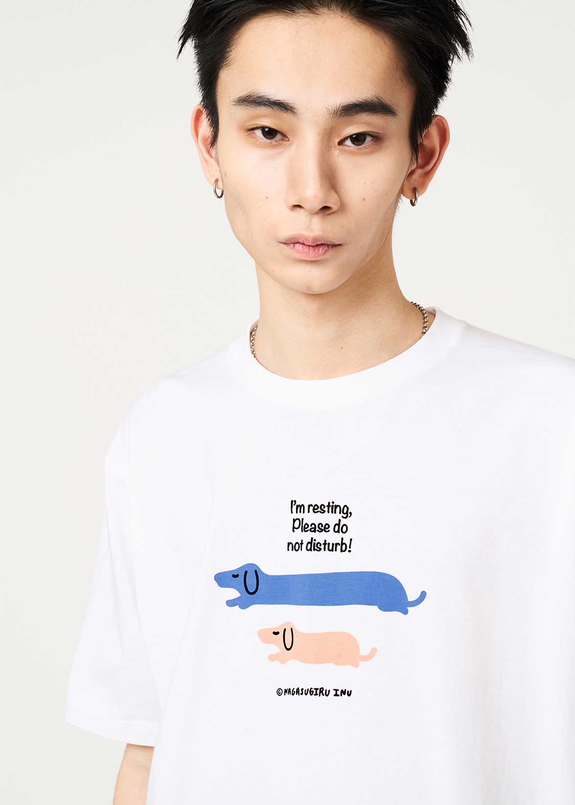 Nagasugiru Inu Sleeping | T-Shirt