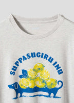 Nagasugiru Inu Lemon | T-Shirt