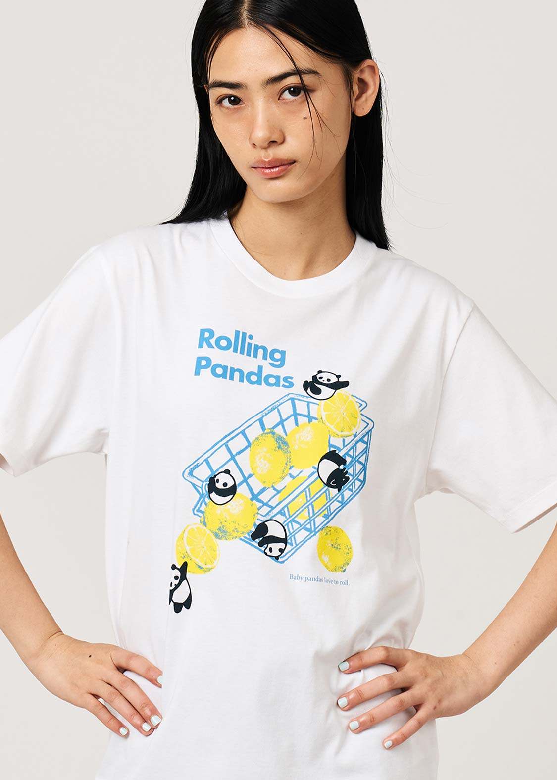 Rolling Pandas Lemon | T-Shirt