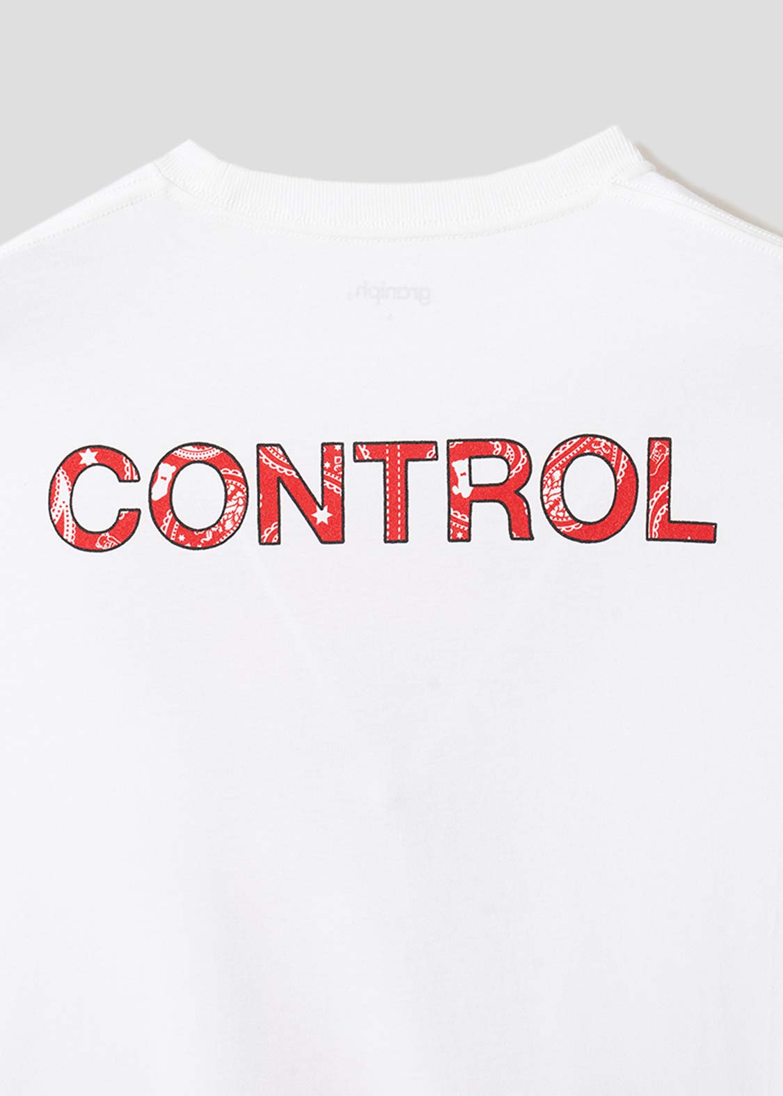 Paisley Control Bear Red | T-Shirt