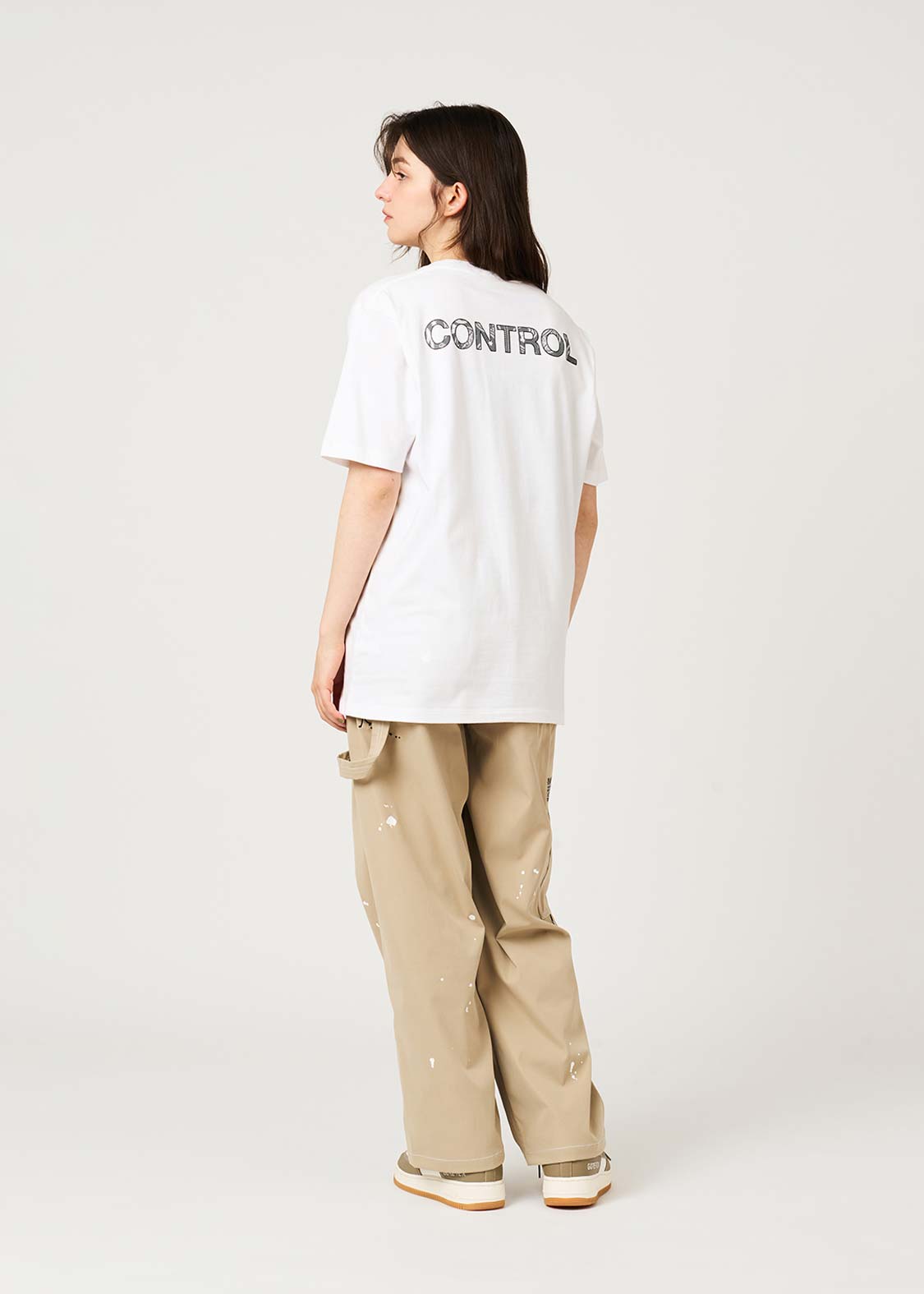 Paisley Control Bear Grey | T-Shirt