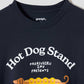 Nagasugiru Inu Meets Hot Dog DRK | T-Shirt