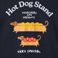 Nagasugiru Inu Meets Hot Dog DRK | T-Shirt