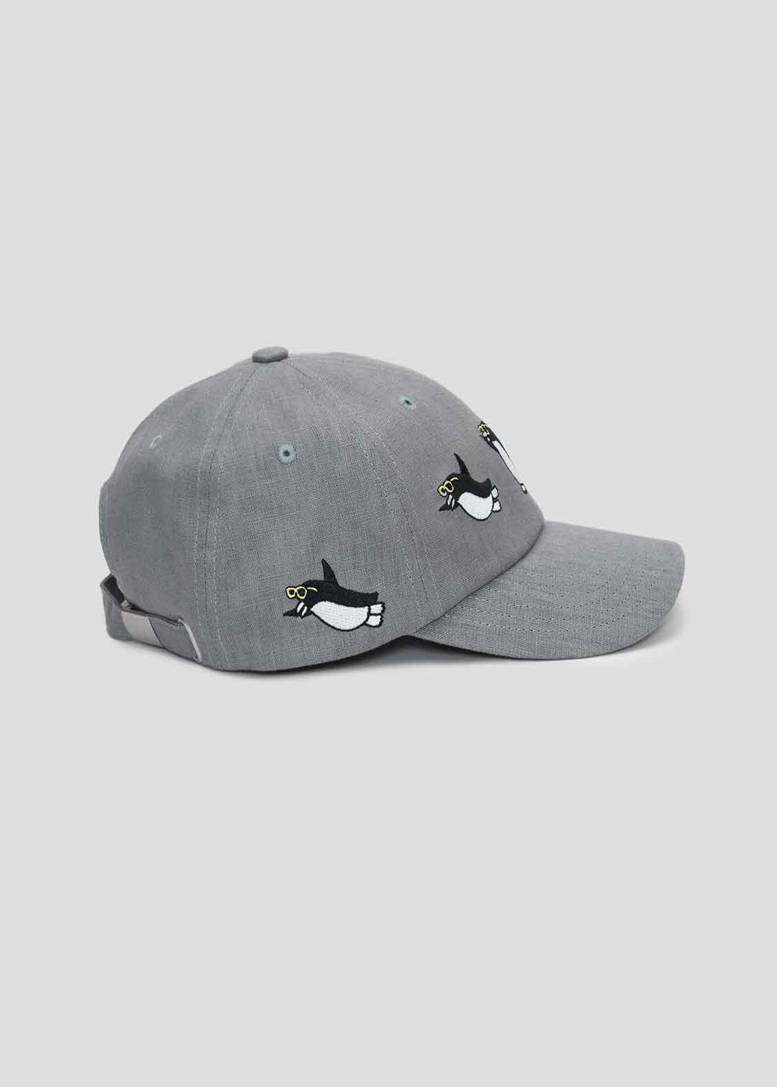 Linen Cap (City boy Penguin)