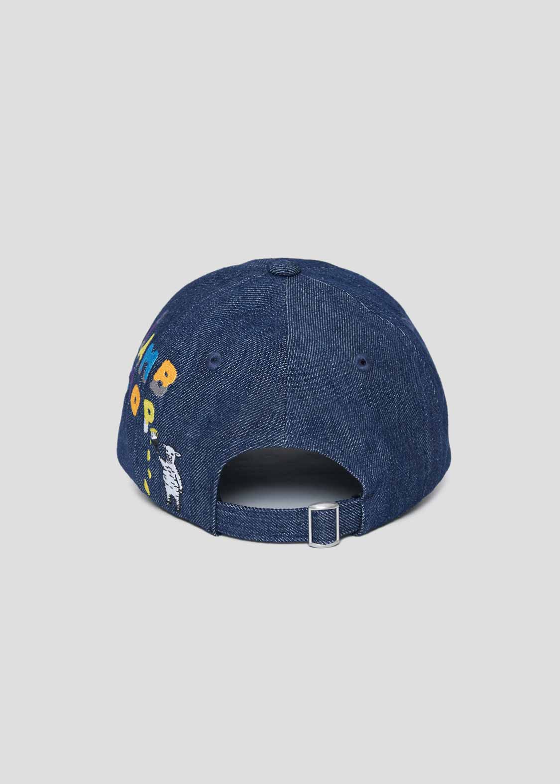 Denim Cap (Lamb Chop painting)