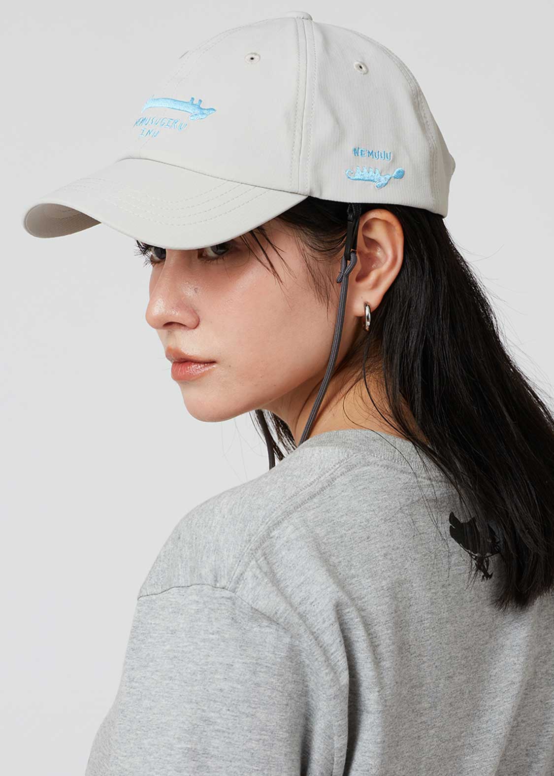 Cap with Strap (Nemusugiru Inu)