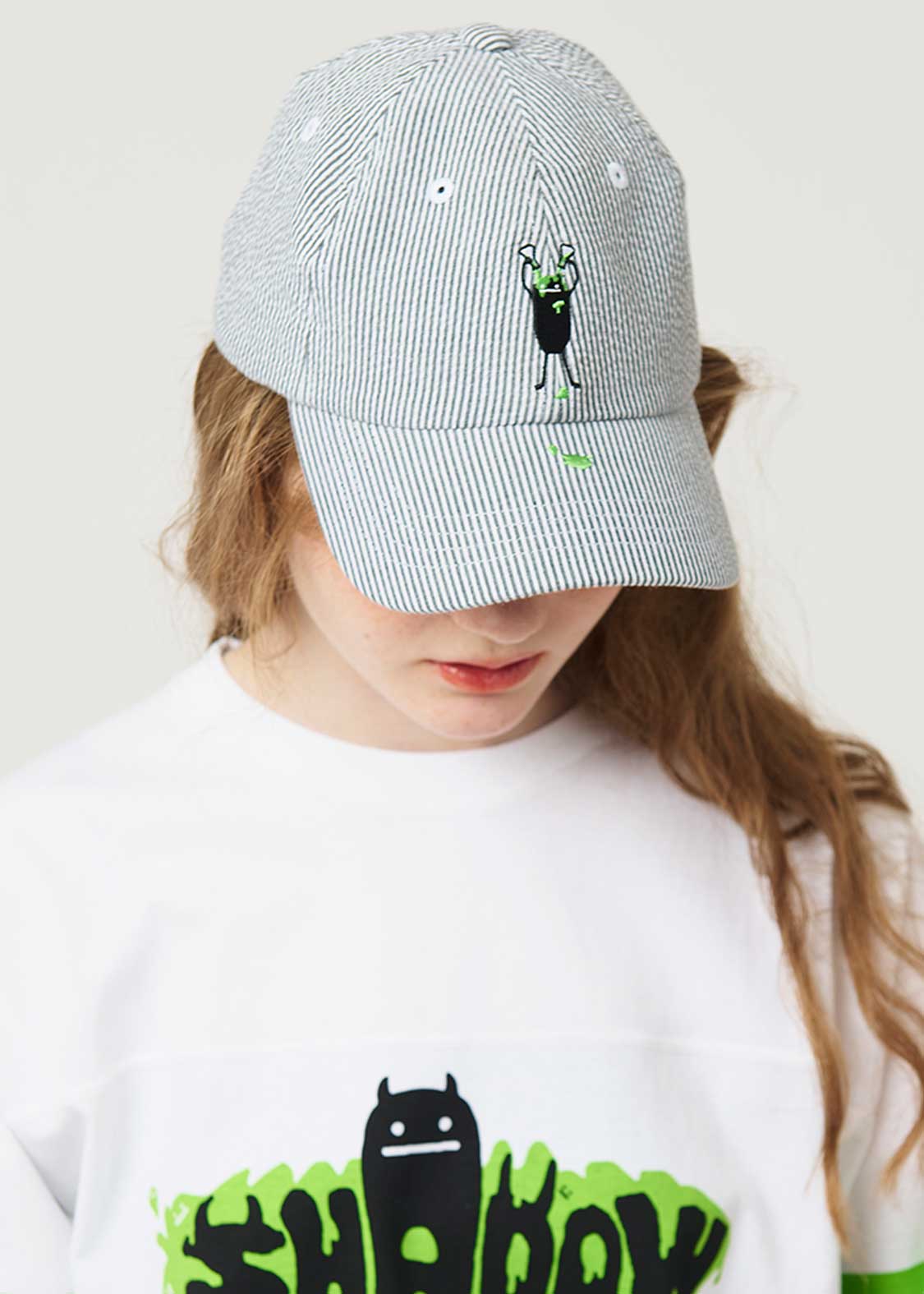 Seersucker Cap (Beautiful Shadow Creature)