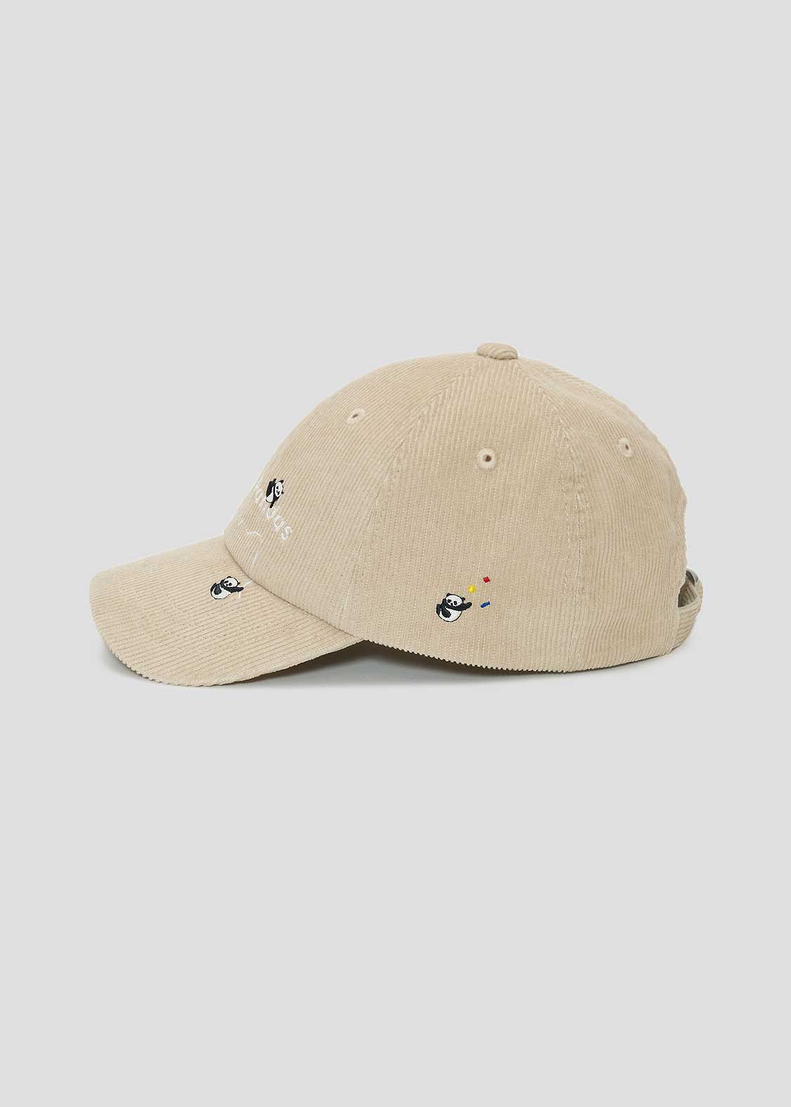 Rolling Pandas Party | Corduroy Cap