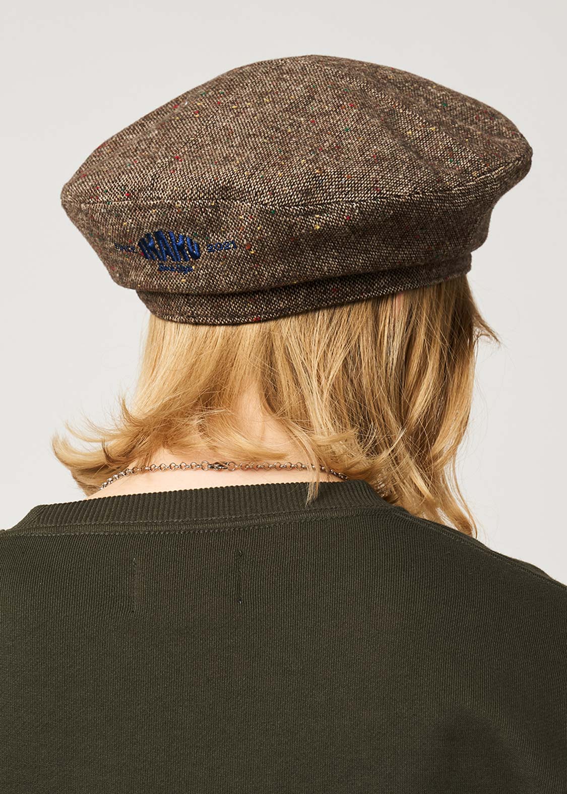 Ikaku Back Style | Tweed Beret