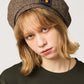 Ikaku Back Style | Tweed Beret