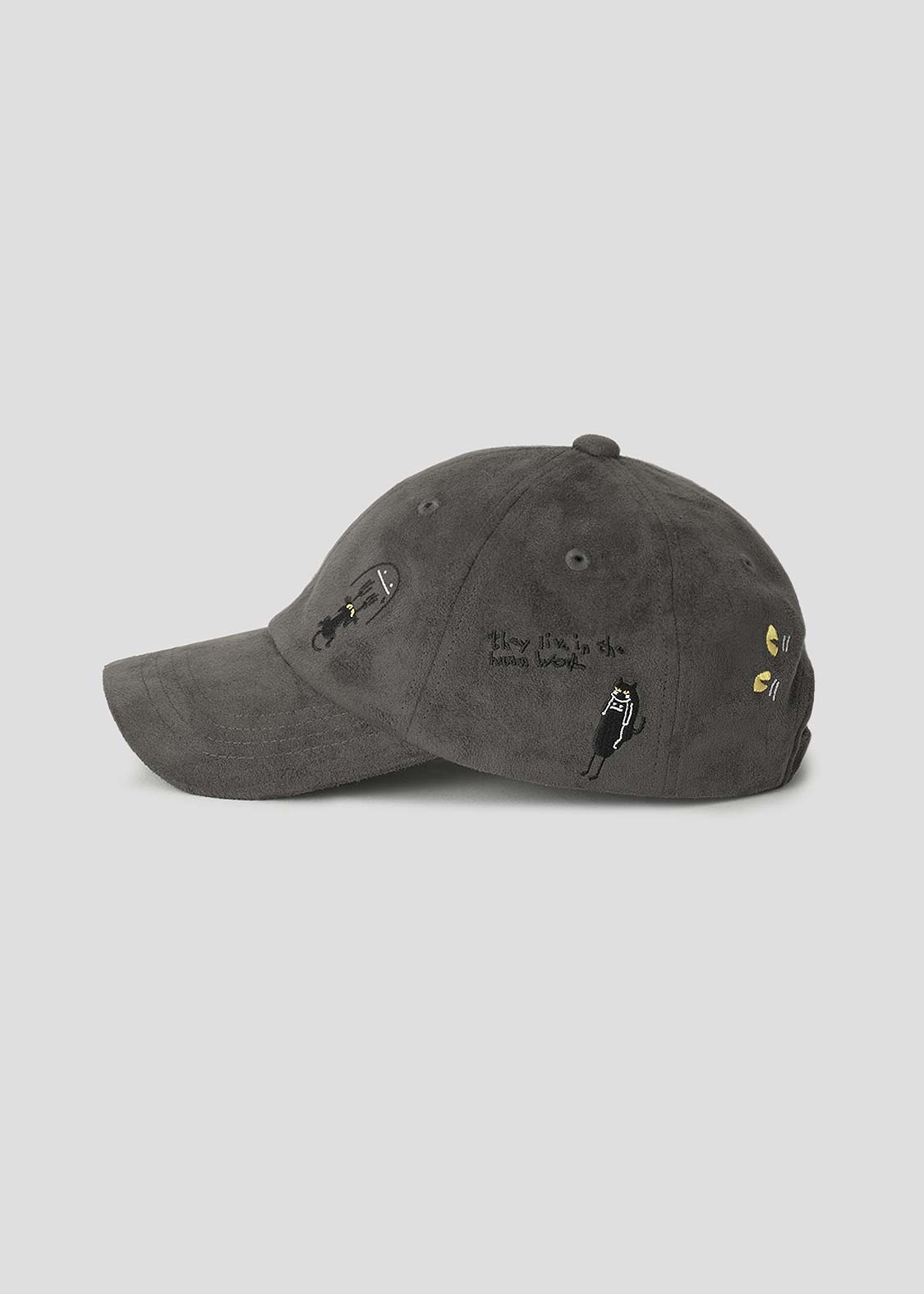 Neko Kaburi Beautiful Shadow | Synthetic Suede Cap