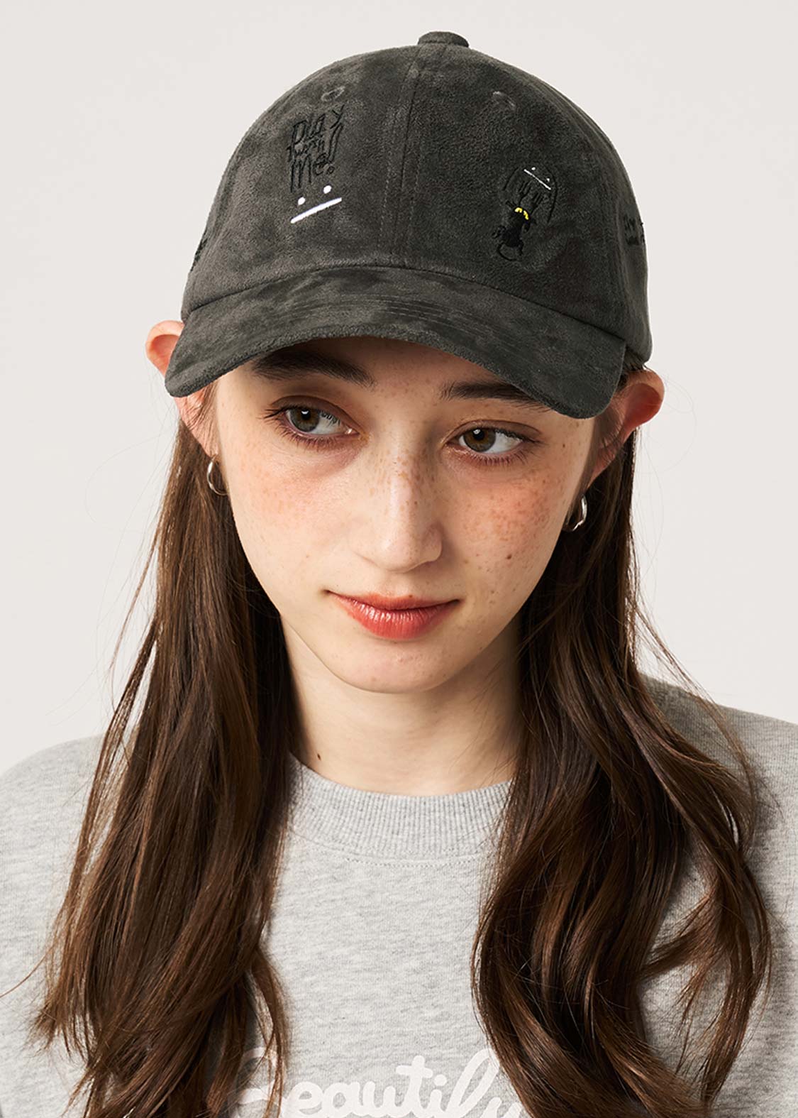Neko Kaburi Beautiful Shadow | Synthetic Suede Cap