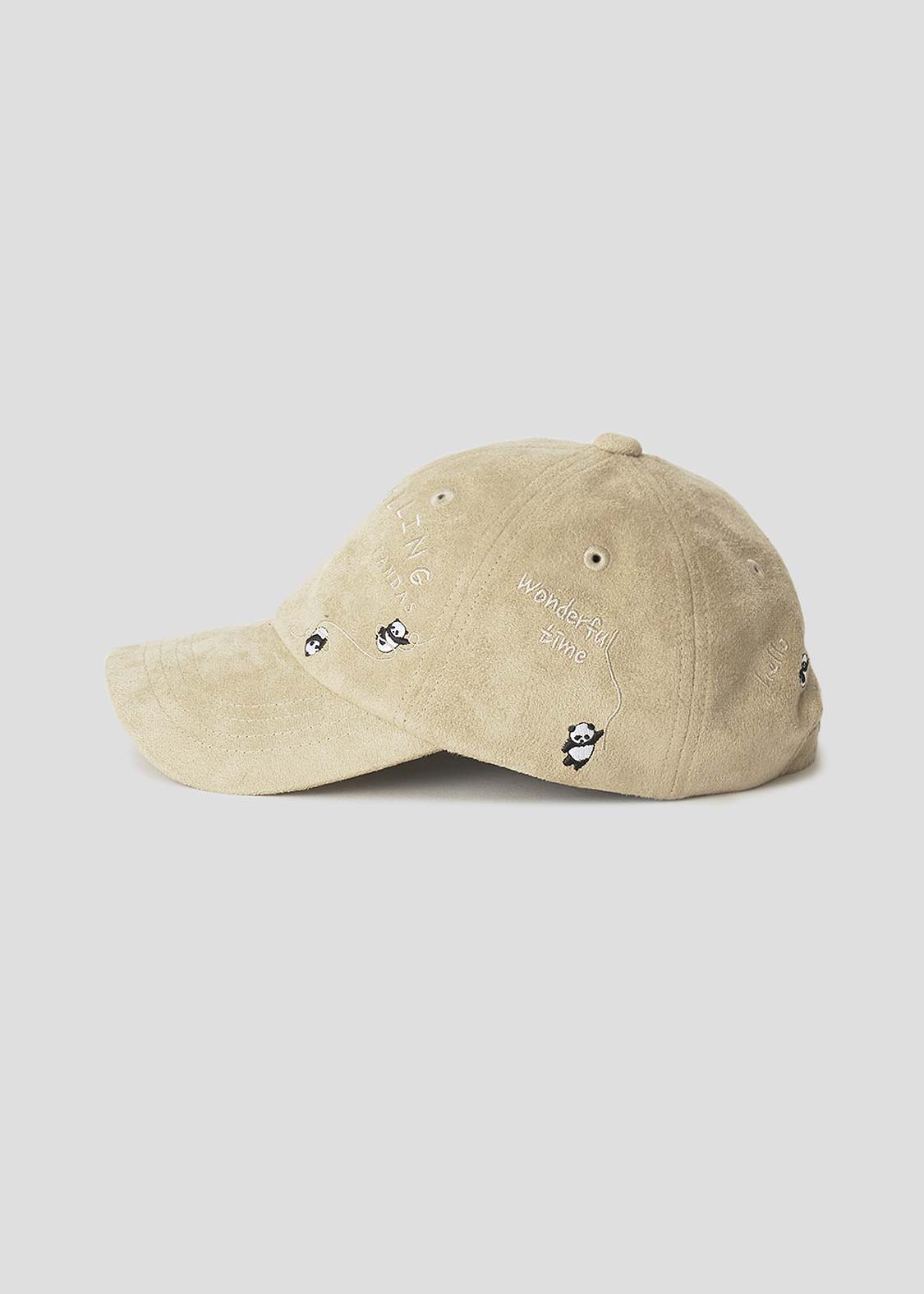Rolling Pandas Kate | Synthetic Suede Cap