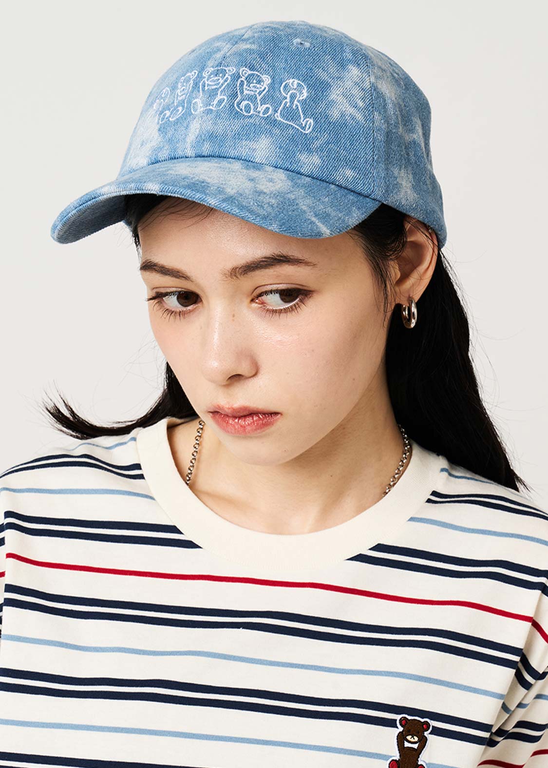 Control Bear | Denim Cap