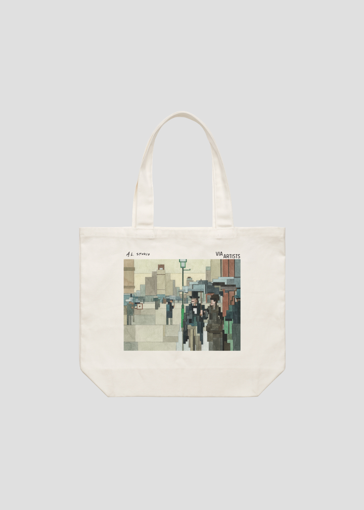 ADAM LISTER - Paris Street Rainy Day | Tote Bag