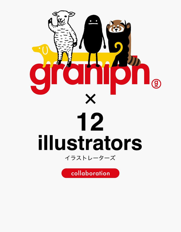 graniph x 12 illustrators