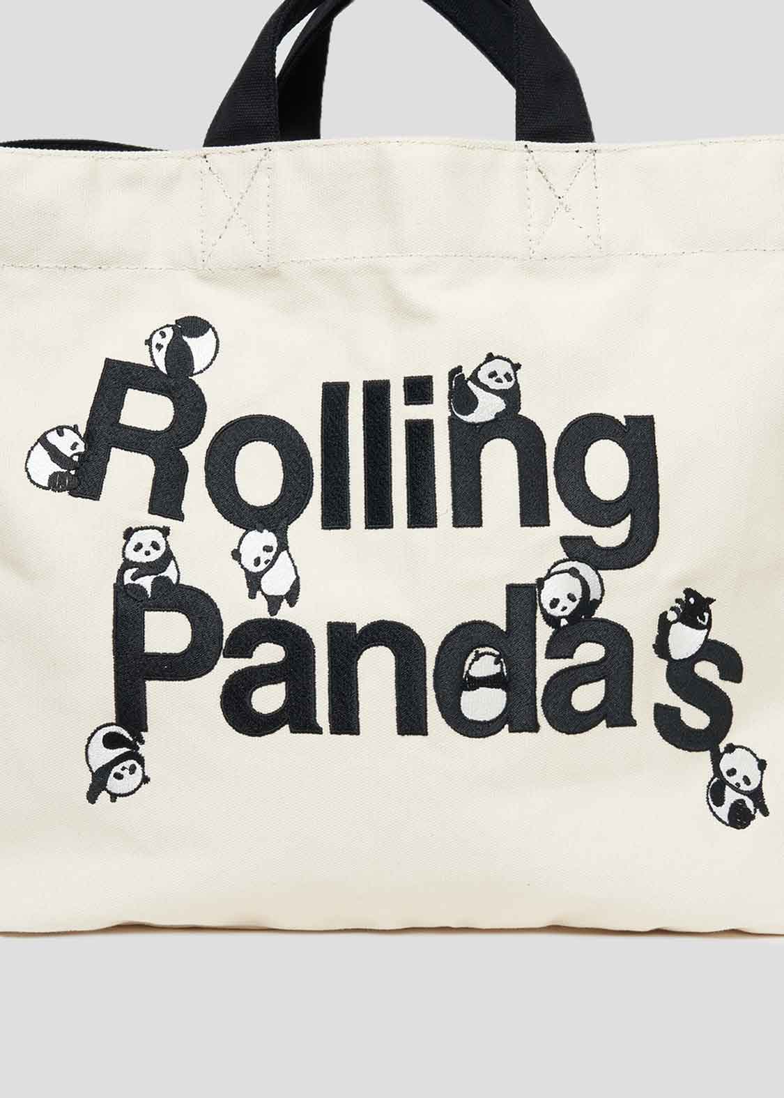 2 Way Tote Bag (Rolling Pandas)