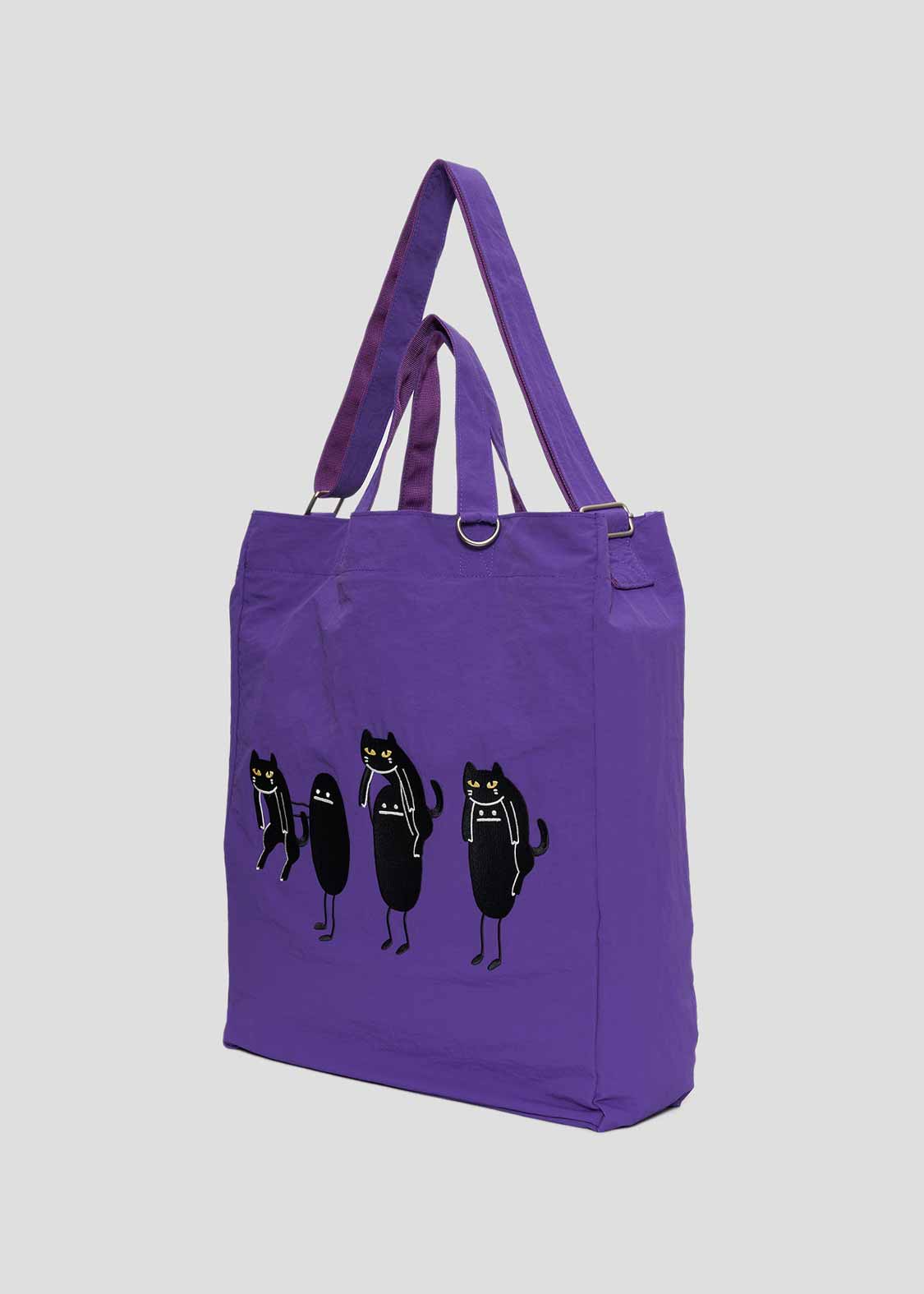 2 Way Tote Bag (Nekokaburi Beautiful Shadow)