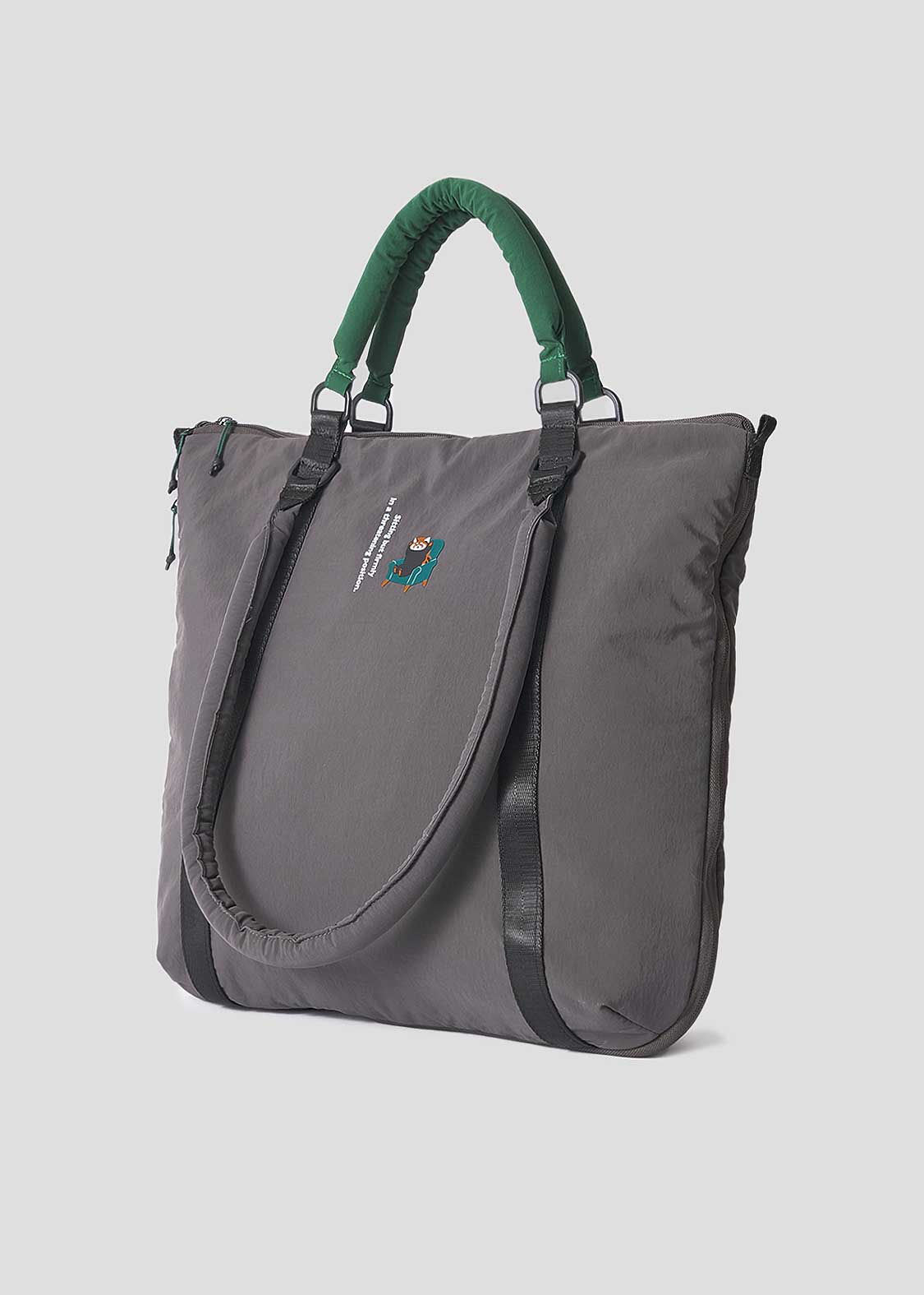 Ikaku Suwari | 2-Way Tote Bag