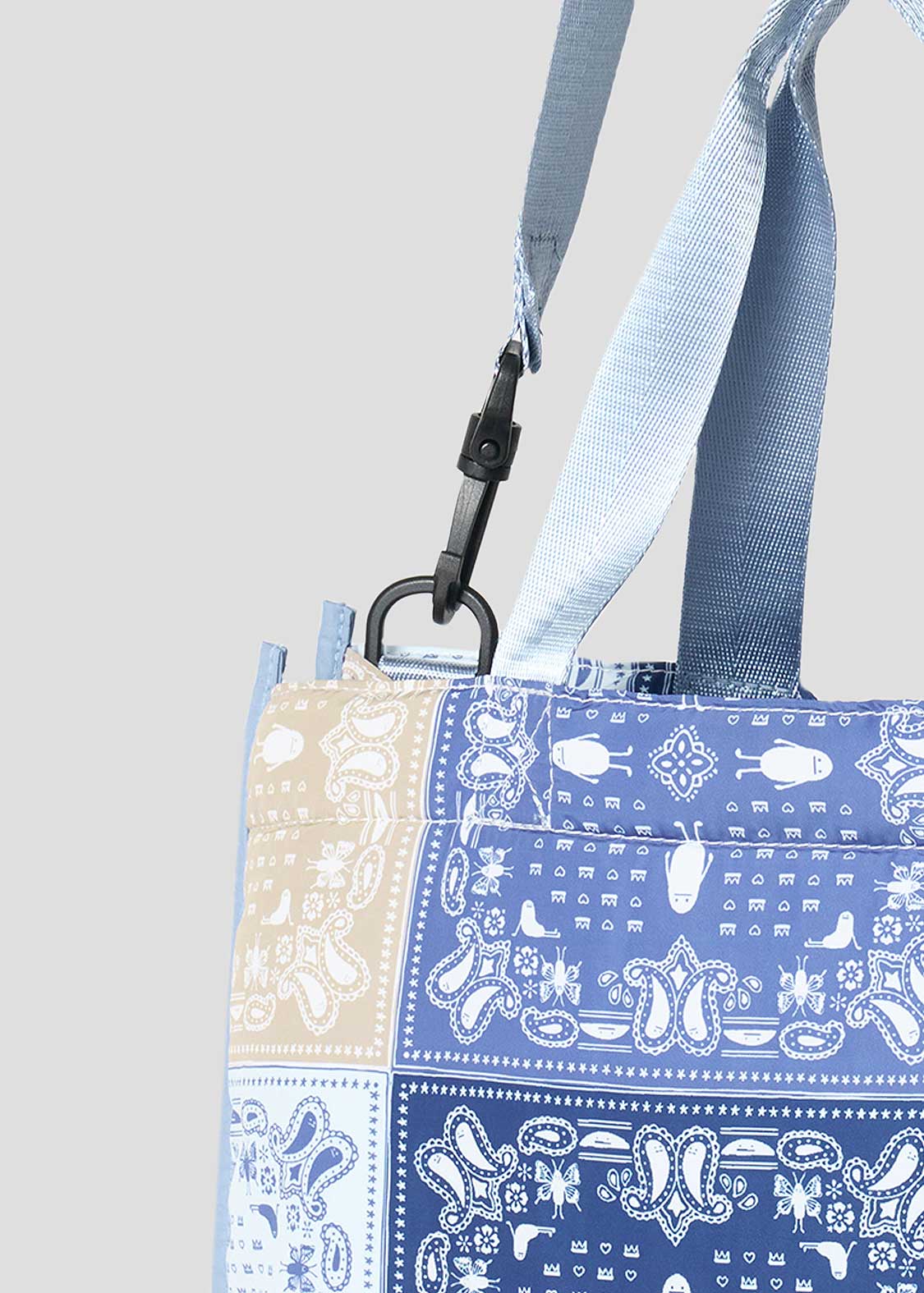 Paisley Beautiful Shadow B | Paisley Tote Bag