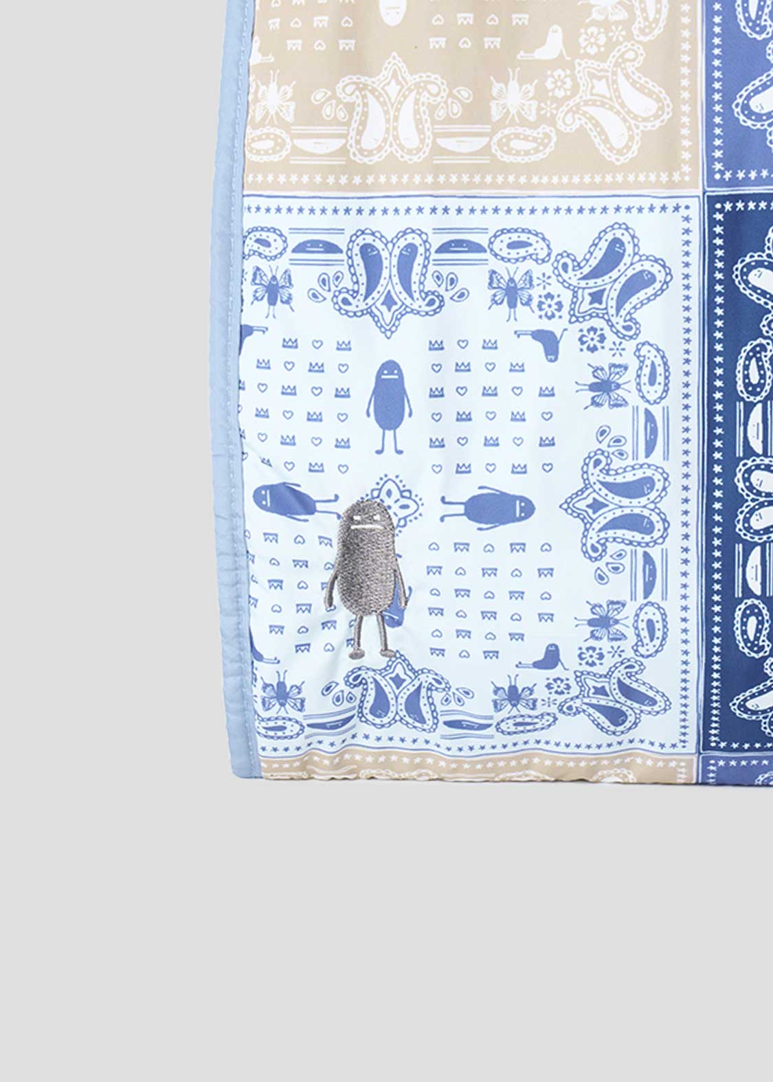 Paisley Beautiful Shadow B | Paisley Tote Bag