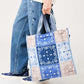 Paisley Beautiful Shadow B | Paisley Tote Bag