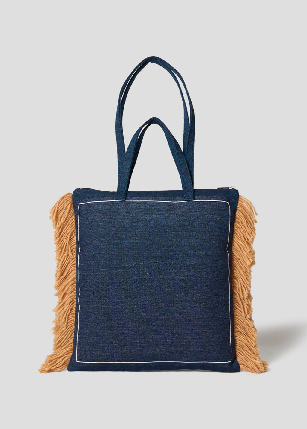Nagasugiru Inu Meets Hot Dog | Jacquard Tote Bag