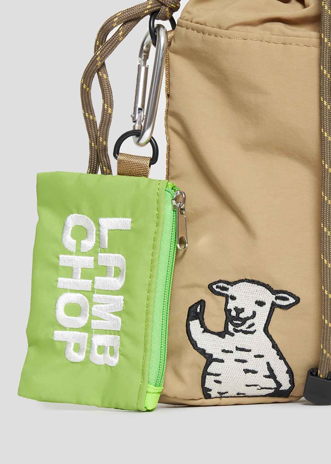 Handy Shoulder Bag (Lamb Chop)