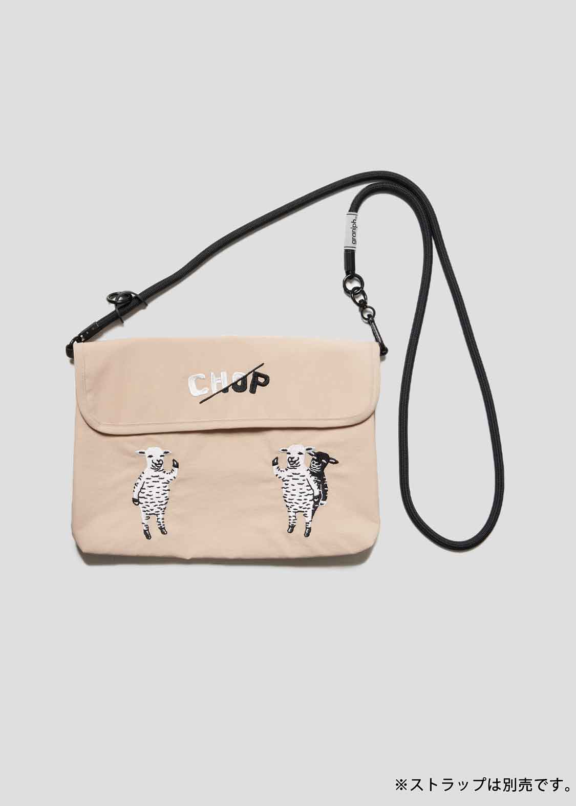 Flat Pouch (Lamb Chop Friends) - excludes shoulder strap