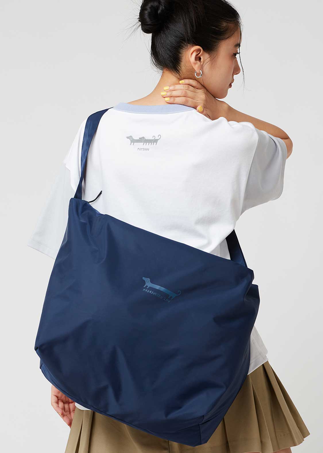 Nagasugiru Inu | Graniph x Yakpak Shoulder Bag