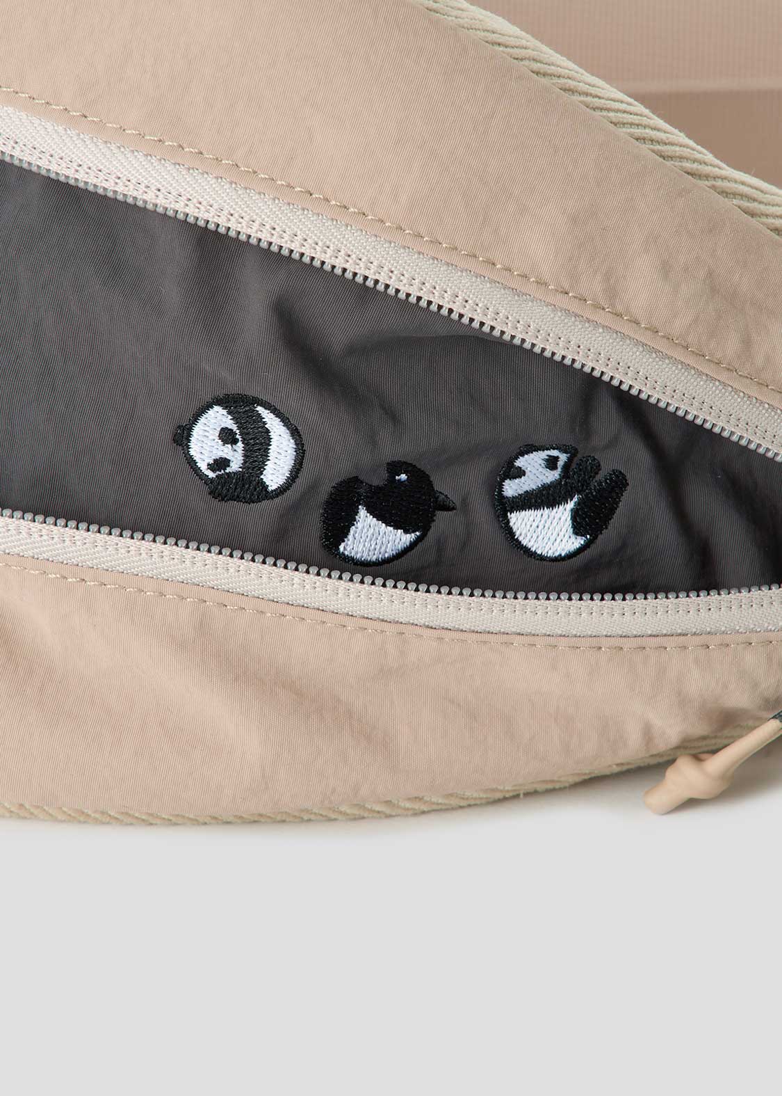 Rolling Pandas Party | Corduroy Mini Shoulder Bag