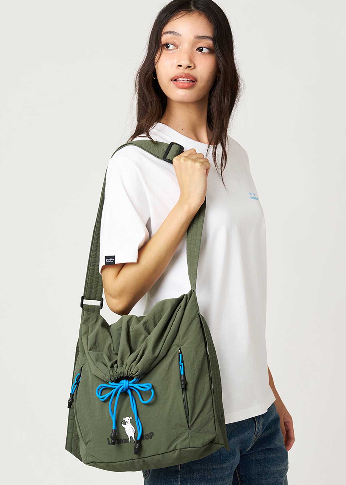 Lamb Chop | String Shoulder Bag